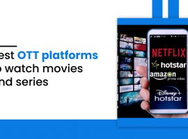 best ott platforms to watch movies and series